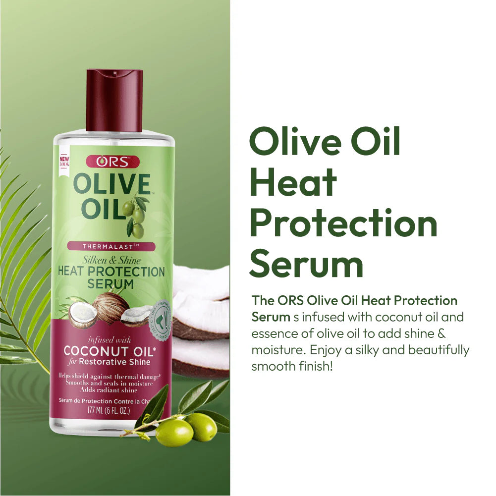 ORS Olive Oil Thermalast Heat Protection Serum (6.0 oz) 177ml
