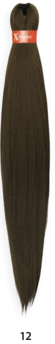 X pression Ultra Braid Extension Capelli Treccine braids Kanekalon Pre-stretched 160g 2 X 46''