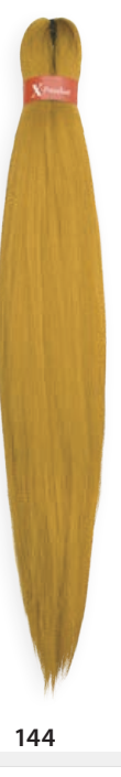 X pression Ultra Braid Extension Capelli Treccine braids Kanekalon Pre-stretched 160g 2 X 46''
