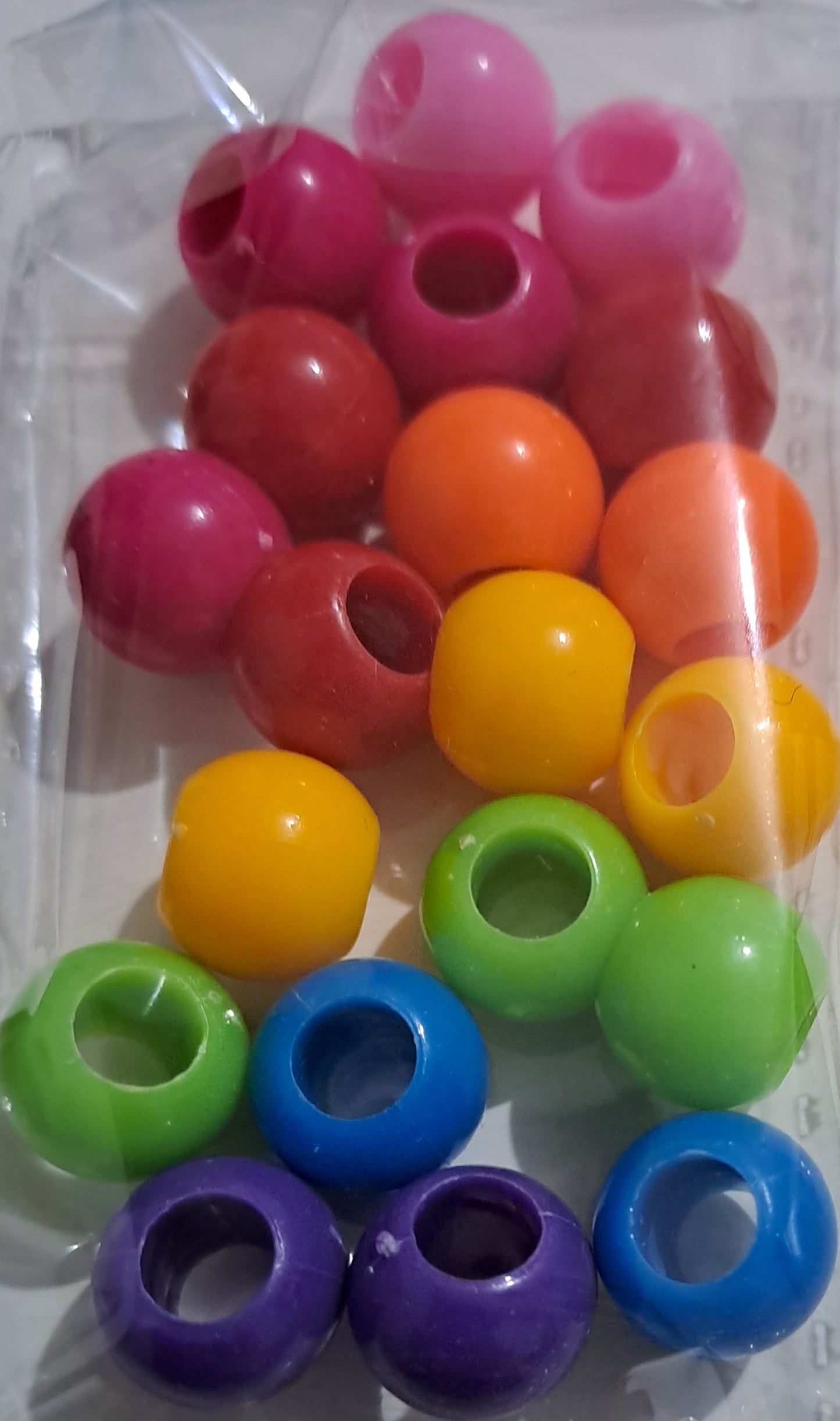 Perline multi colori 20pz