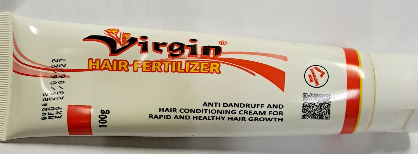Virgin Hair Fertilizer With Coconut Oil 100g