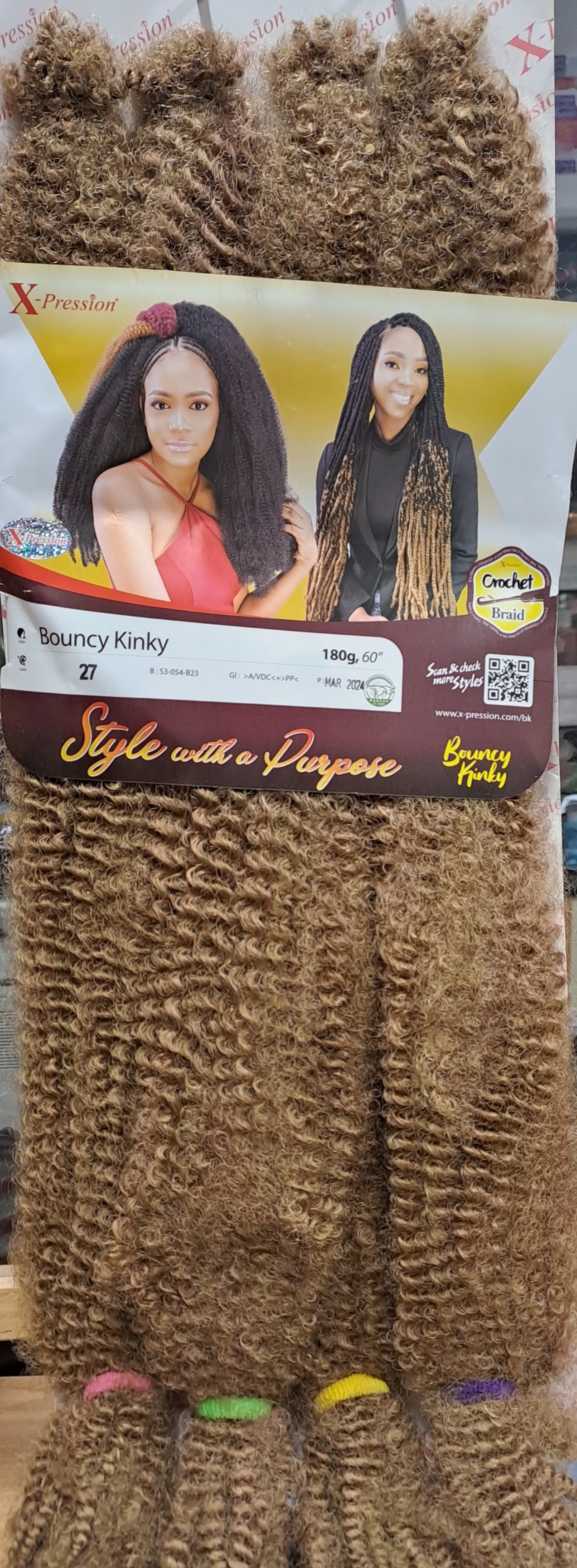 X-pression Bouncy Kinky 180g 60"