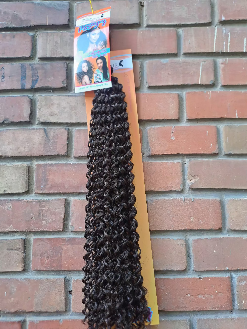 S-High Heat Bohemian Bulk Braid 16"/40cm Synthetic Hair 79g