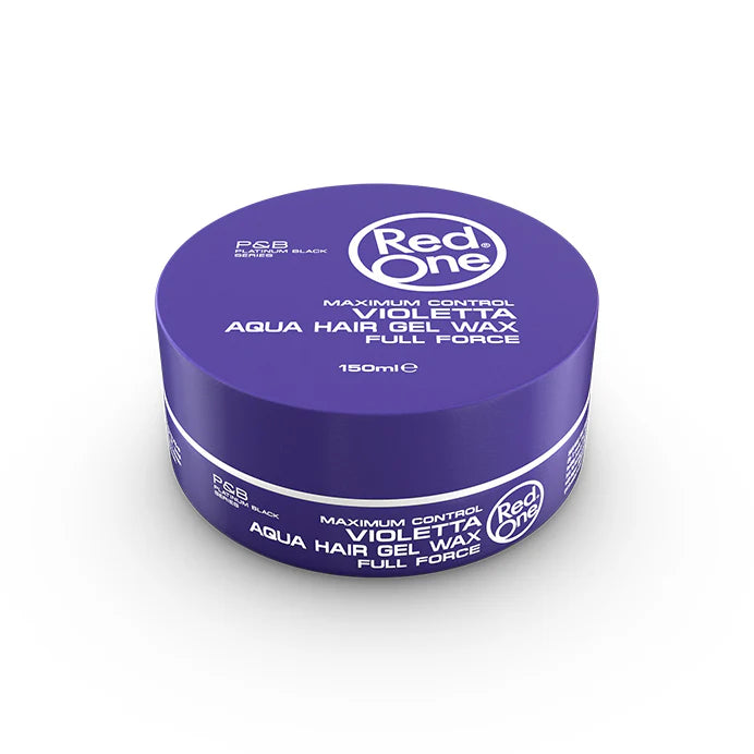 RED ONE VIOLETTA AQUA HAIR GEL WAX FULL FORCE CERA PER CAPELLI 150 ML 4778