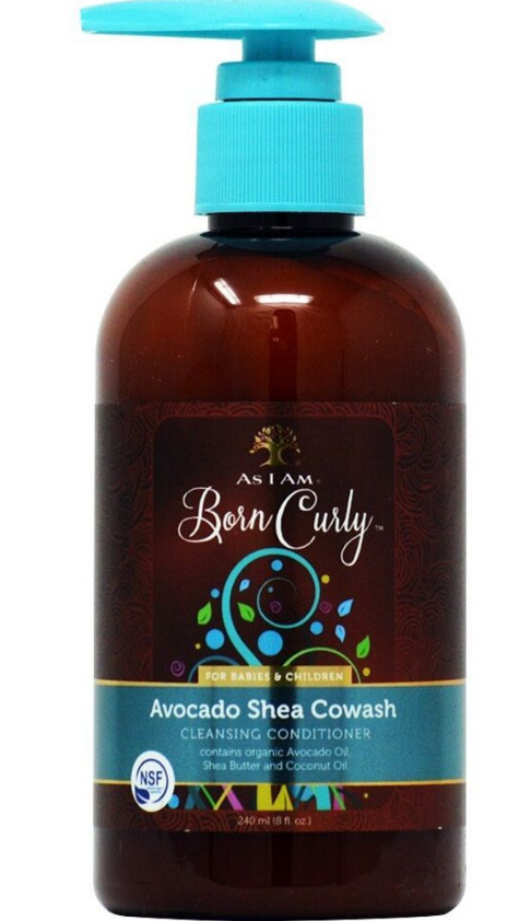 As I Am Born Curly Avocado Shea Cowash 240ml