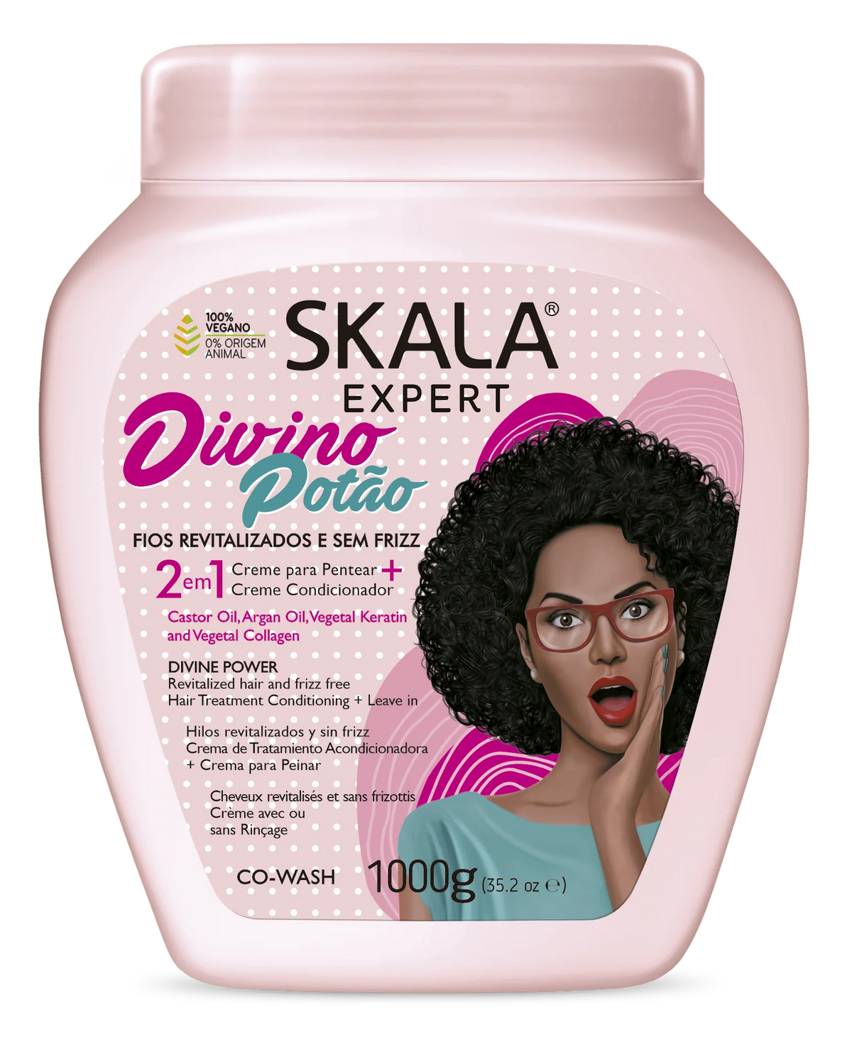 Skala Divino Potao Co-Wash 1000g 2in1