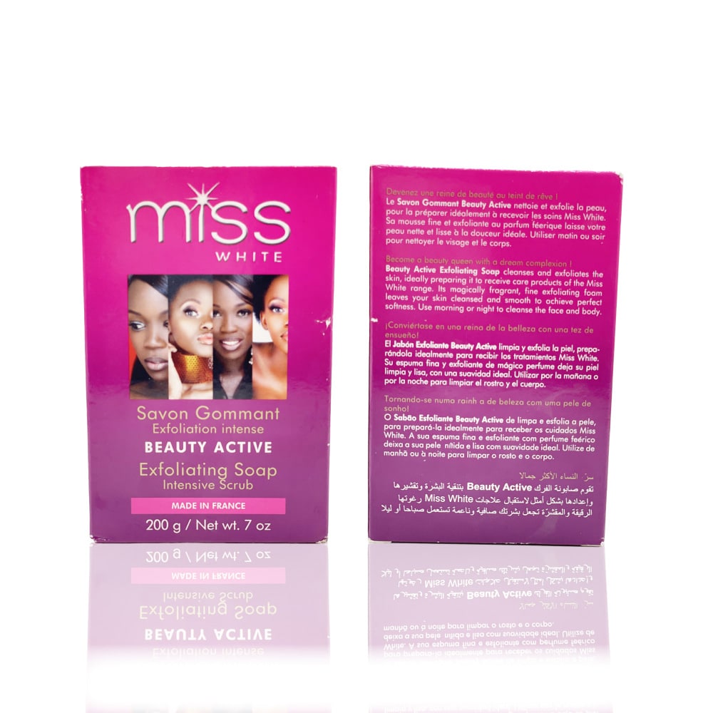 Fair & White Miss White Beauty Active Exfoliating Soap 200g