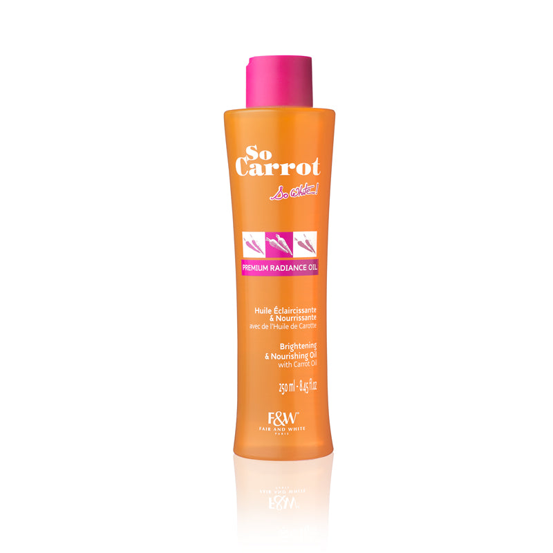 Fair & White So Carrot PREMIUM RADIANCE OIL - BRIGHTENING OIL 250 ml / 8.45 fl.oz