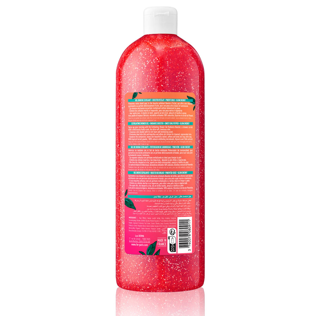 Fair & White MILD PEPPER Exfoliating Shower ScrubGel 940 ml / 31.8 fl.oz