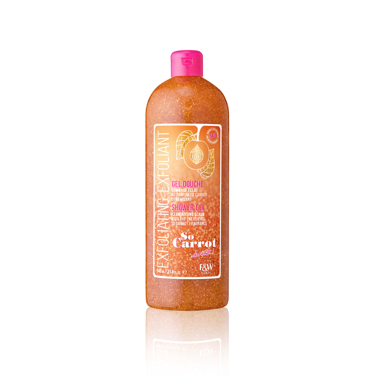 Fair & White So Carrot EXFOLIATING SHOWER GEL-GEL DOCCIA ESFOLIANTE 940 ml / 31.8 fl.oz