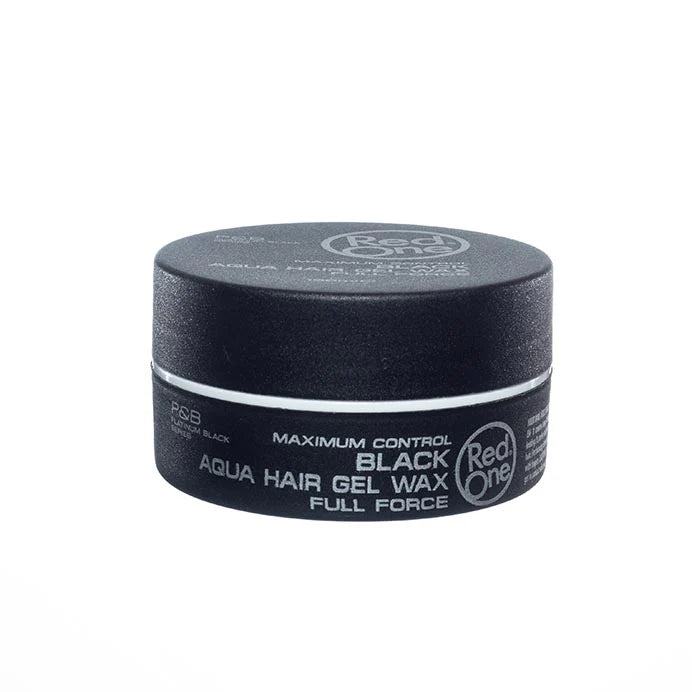 RED ONE BLACK AQUA HAIR GEL WAX FULL FORCE CERA PER CAPELLI 150 ML