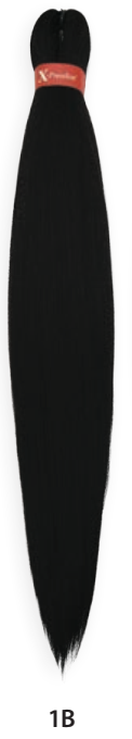 X pression Ultra Braid Extension Capelli Treccine braids Kanekalon Pre-stretched 160g 2 X 46''