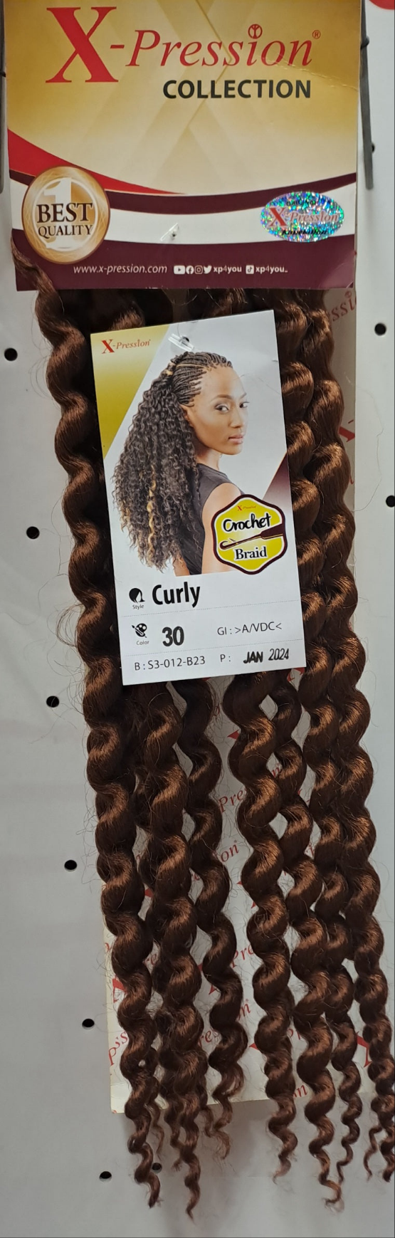 Bohemian X- Pression curly 150g 40"