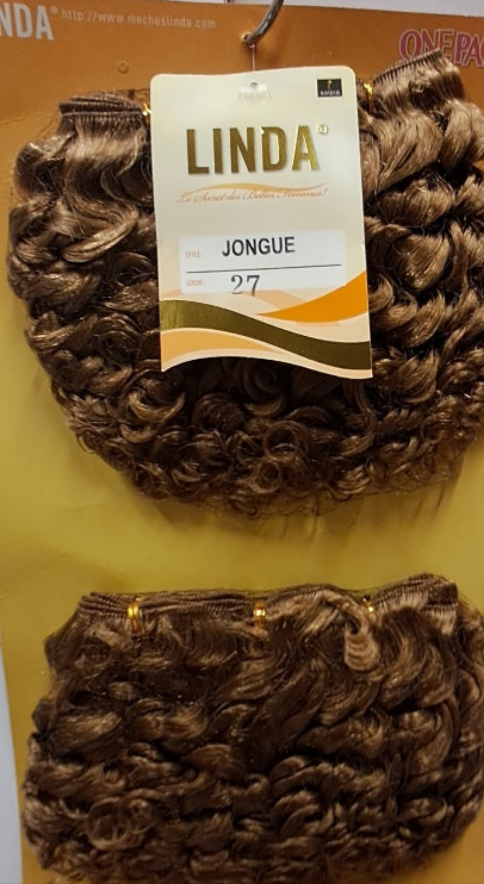 Jongue 27 Weavon, Extension, Tissage-Artificial Hair 10", 12"