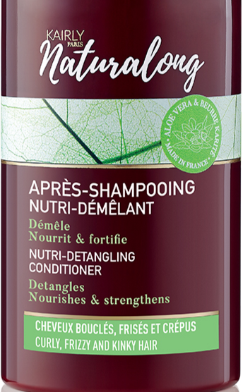 Kairly Naturalong Nutri-Detangling Conditioner with Shea butter • Aloe Vera • Keratin 97% ingredients of naturel origin 250ml - 8.8 fl.oz