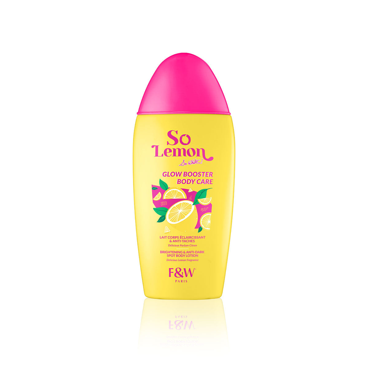Fair & White So Lemon Brightening & Anti-Dark Spot Body Lotion - Glow Booster Body Care 500 ml / 17.6 fl.oz