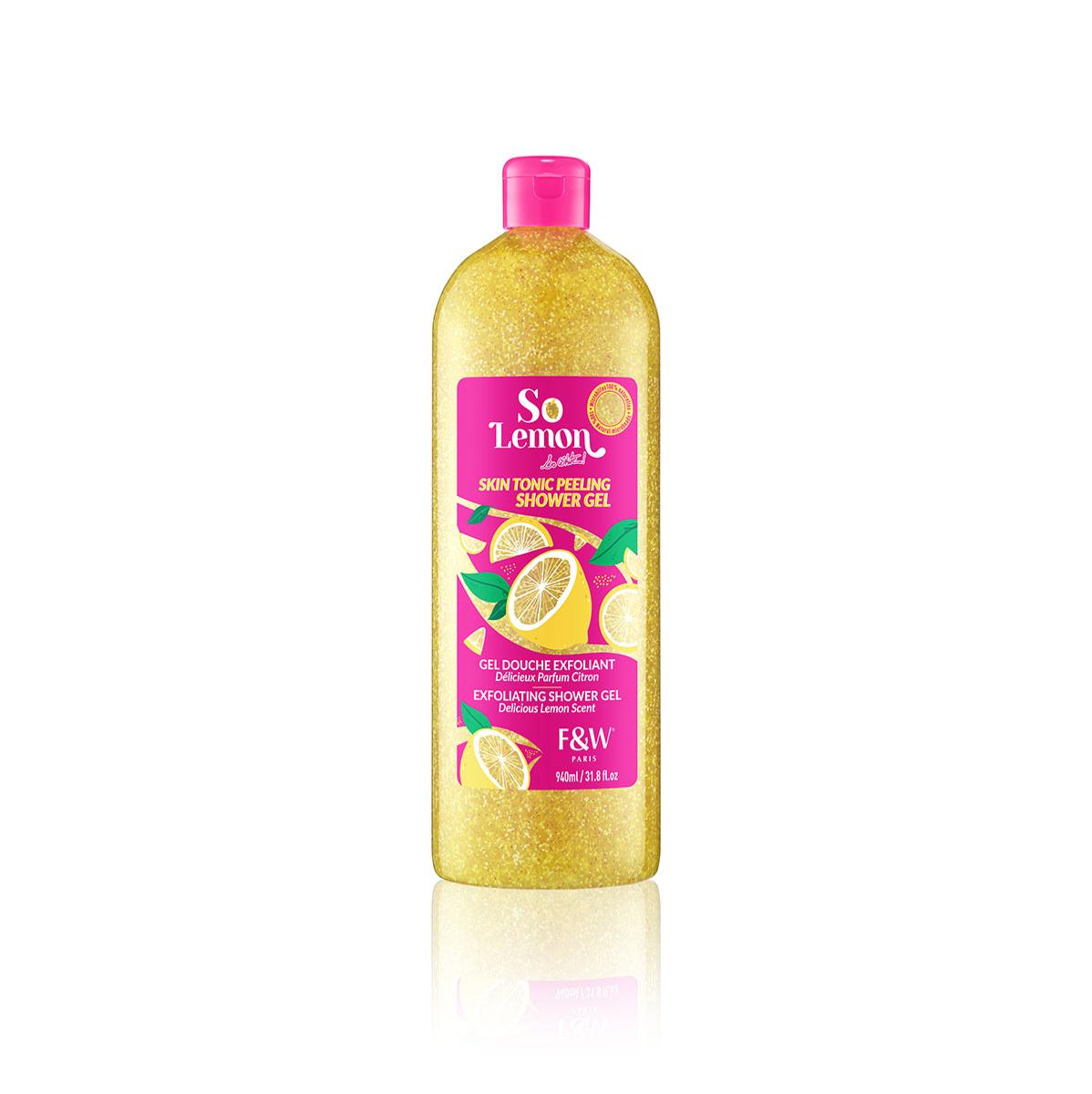 F&W So Lemon Exfoliating Shower Gel 940 ml / 31.8 fl.oz