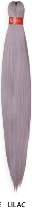 X pression Ultra Braid Extension Capelli Treccine braids Kanekalon Pre-stretched 160g 2 X 46''