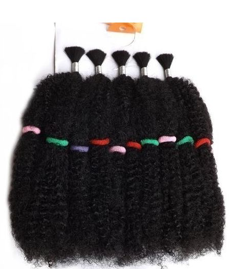 Noble Gold Afro Kinky Bulk Hair For All Hair Types