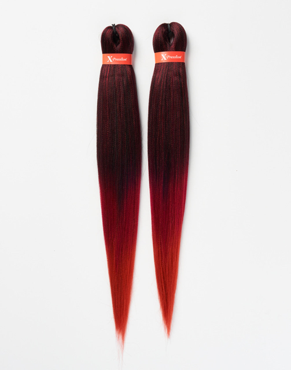 Xpression Extension Capelli Treccine braids Kanekalon Pre-stretched Ombré 160 g 2 X 46''