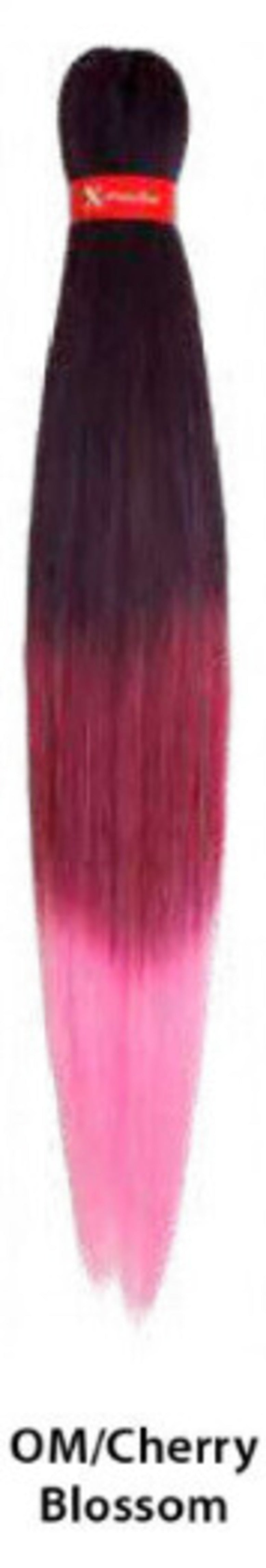 Xpression Extension Capelli Treccine braids Kanekalon Pre-stretched Ombré 160 g 2 X 46''