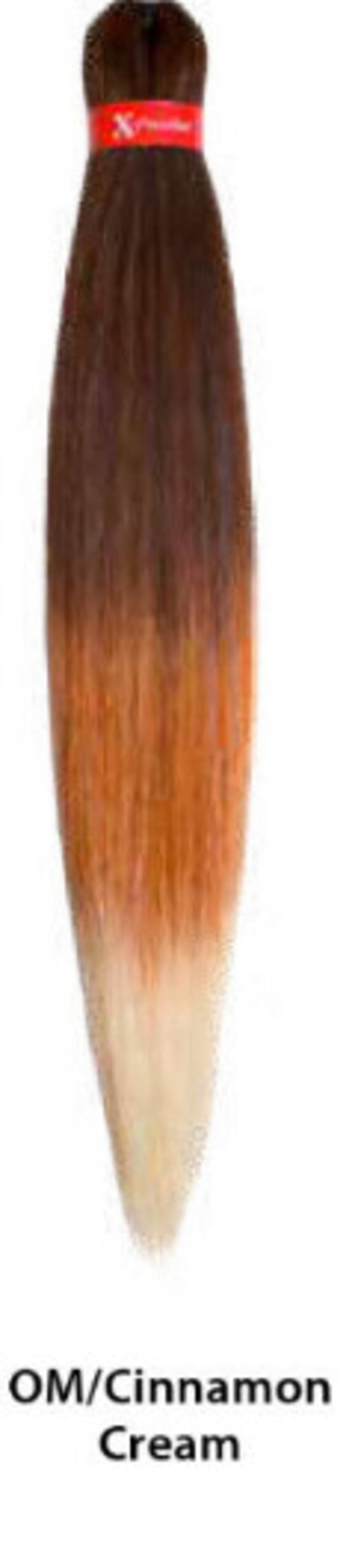 Xpression Extension Capelli Treccine braids Kanekalon Pre-stretched Ombré 160 g 2 X 46''