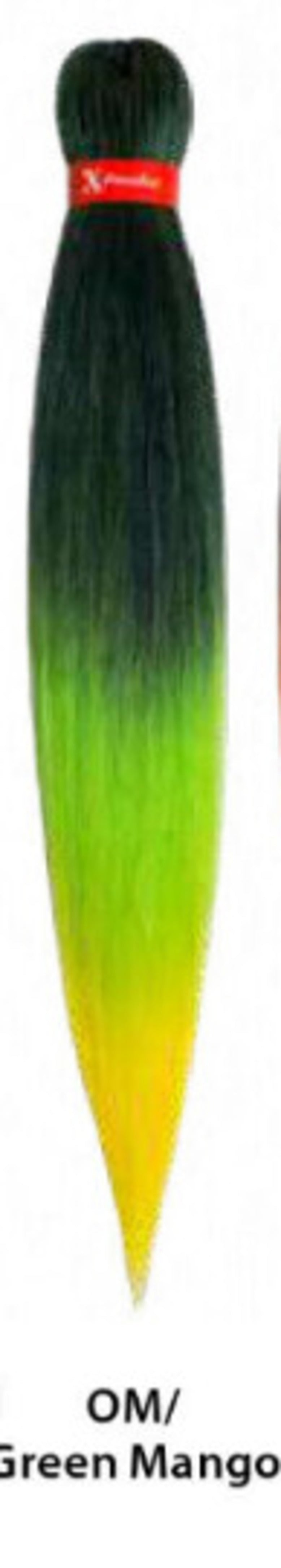 Xpression Extension Capelli Treccine braids Kanekalon Pre-stretched Ombré 160 g 2 X 46''