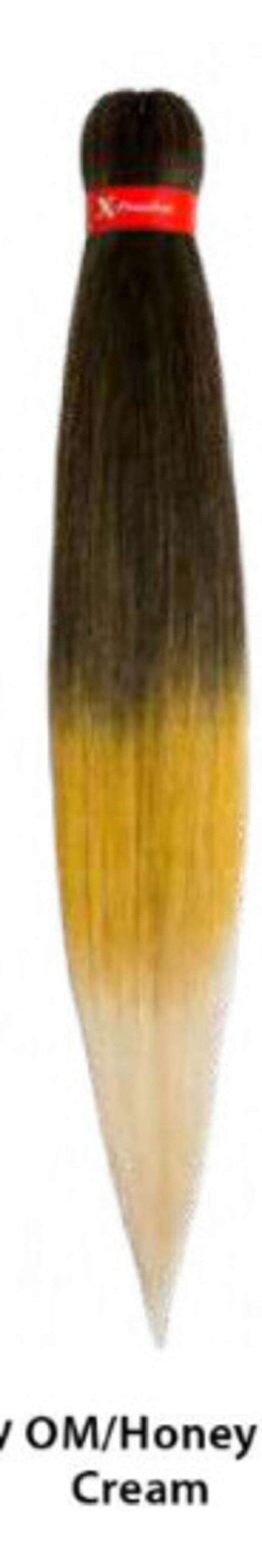 Xpression Extension Capelli Treccine braids Kanekalon Pre-stretched Ombré 160 g 2 X 46''