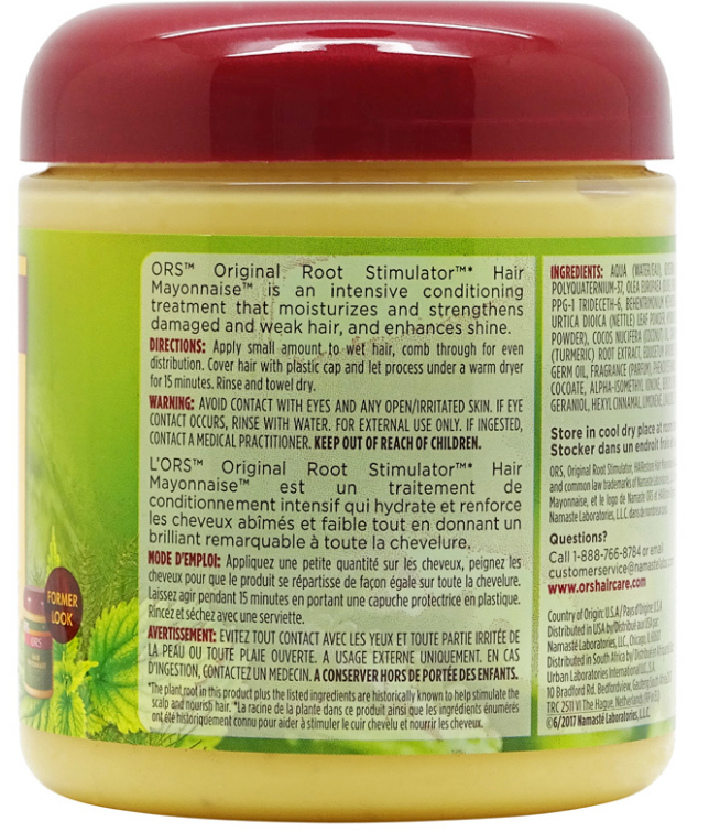 ORS HAIRestore Hair Mayonnaise with Nettle Leaf and Horsetail Extract (16.0 oz) 454g