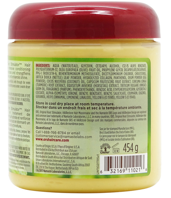 ORS HAIRestore Hair Mayonnaise with Nettle Leaf and Horsetail Extract (16.0 oz) 454g
