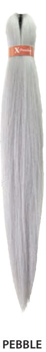 X pression Ultra Braid Extension Capelli Treccine braids Kanekalon Pre-stretched 160g 2 X 46''