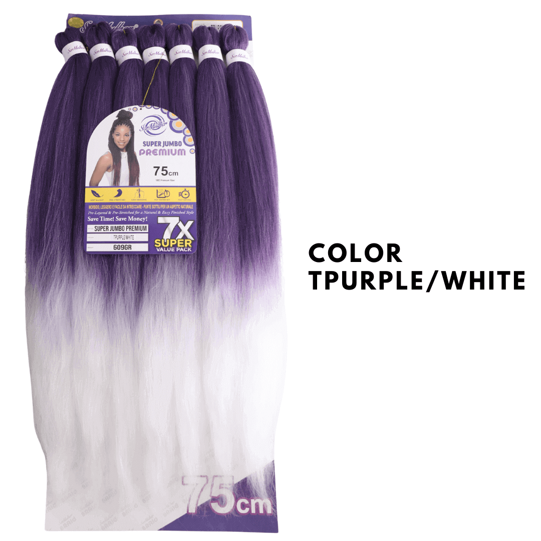 Extension per treccine africane -SUPER JUMBO PREMIUM 75cm, 609 gr