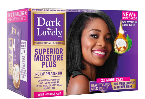 Dark & Lovely Moisture Plus No-Lye Relaxer Super