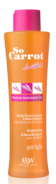 Fair & White So Carrot PREMIUM RADIANCE OIL - BRIGHTENING OIL 250 ml / 8.45 fl.oz