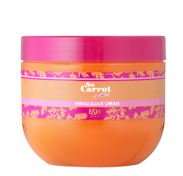 Fair & White SO CARROT MIRACULOUS CREAM BRIGHTENING FACE & BODY CREAM-CRÈME ÉCLAIRCISSANTE VISAGE & CORPS 250 ml / 8,45 fl.oz