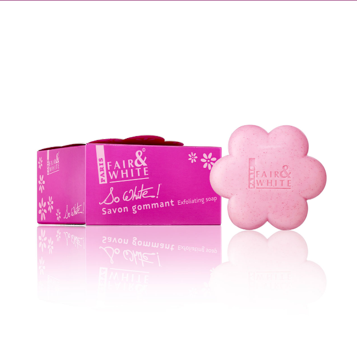 Fair & White So White EXFOLIATING SOAP-SAVON EXFOLIANT 200 g • 7 oz