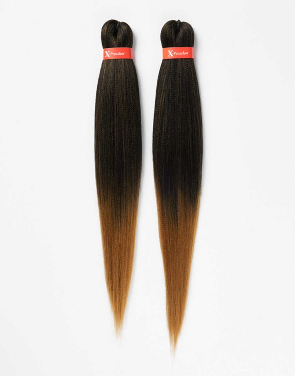 Xpression Extension Capelli Treccine braids Kanekalon Pre-stretched Shatush 160g 2 X 46''