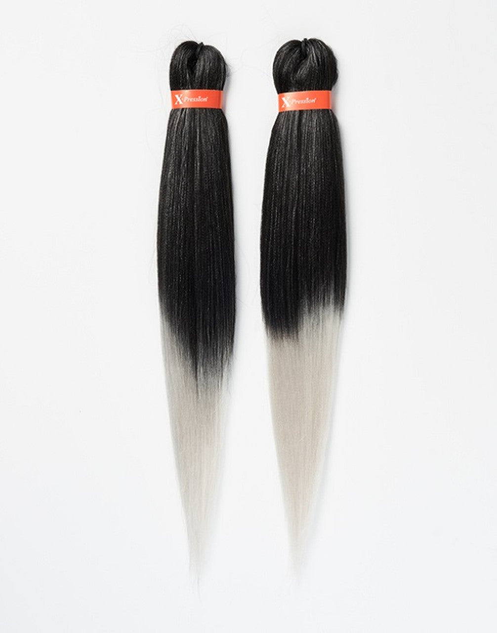 Xpression Extension Capelli Treccine braids Kanekalon Pre-stretched Shatush 160g 2 X 46''