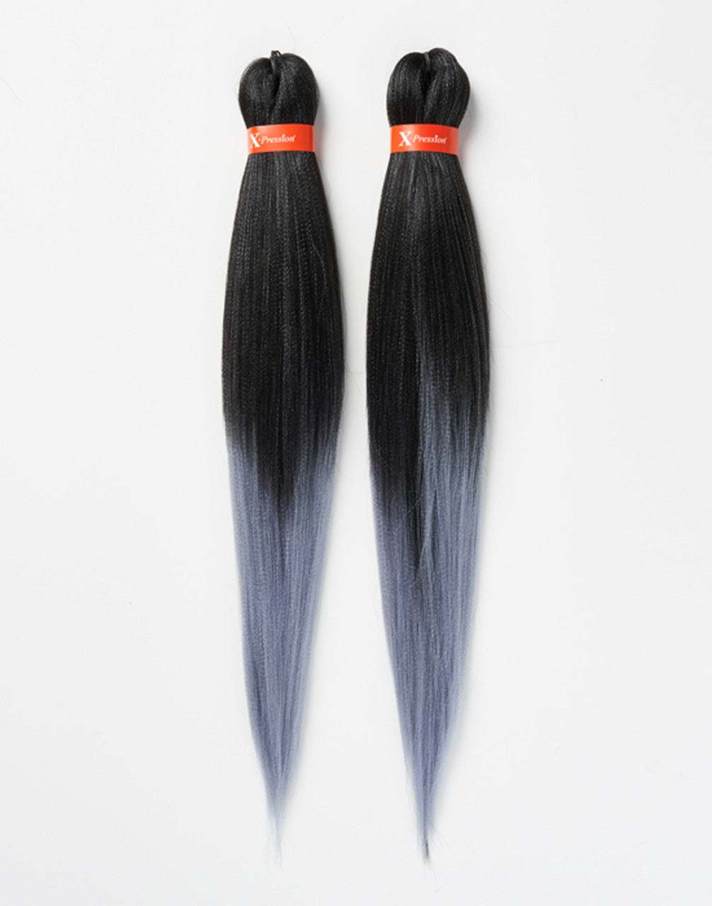 Xpression Extension Capelli Treccine braids Kanekalon Pre-stretched Shatush 160g 2 X 46''