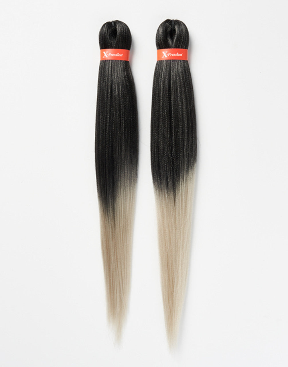 Xpression Extension Capelli Treccine braids Kanekalon Pre-stretched Shatush 160g 2 X 46''