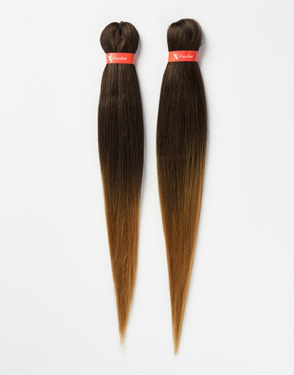 Xpression Extension Capelli Treccine braids Kanekalon Pre-stretched Shatush 160g 2 X 46''