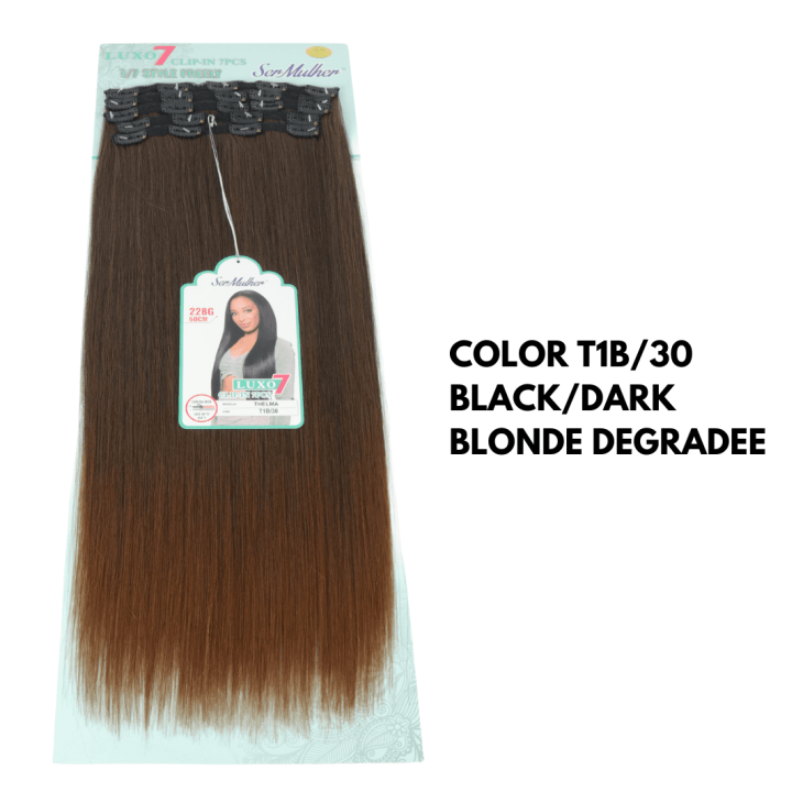 PAOLA – Extension con Clip – capelli Beach Wave