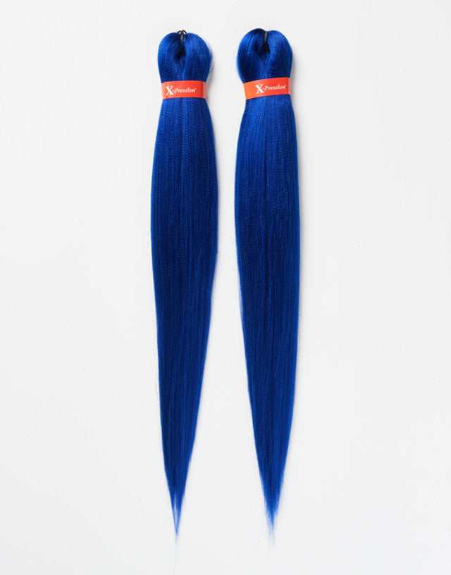 X pression Ultra Braid Extension Capelli Treccine braids Kanekalon Pre-stretched 160g 2 X 46''
