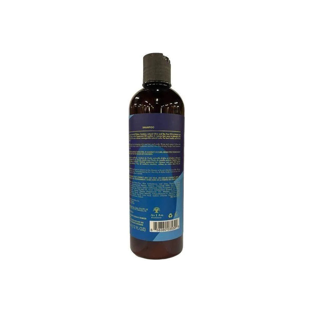 As I Am Dry Itchy Dandruff Olive & Tea Tree Oil Shampoo 12oz
