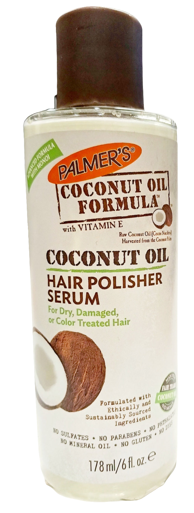 Palmer's Coconut Oil Formula Moisture Boost Hair Polisher Serum with Vit E 177 ml