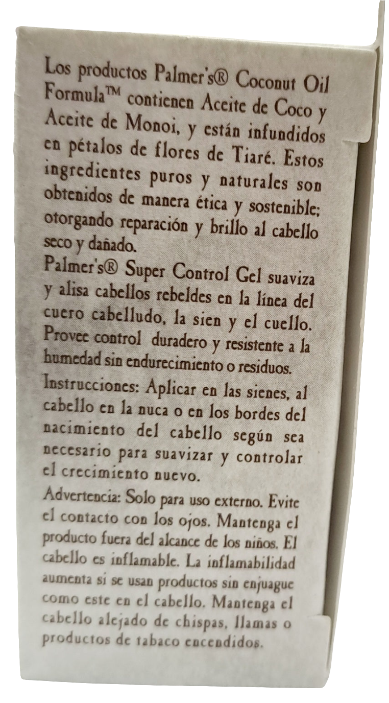 Palmer's Coconut Oil Formula Super Control Gel for Edges 64g