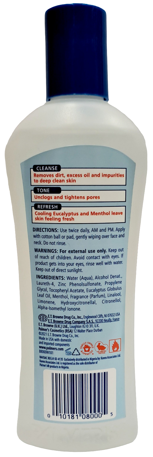 Palmers Skin Success Deep Cleansing Facial Astrigent Anti Dark Spot with Vitamin E 250ml 8,5 fl oz