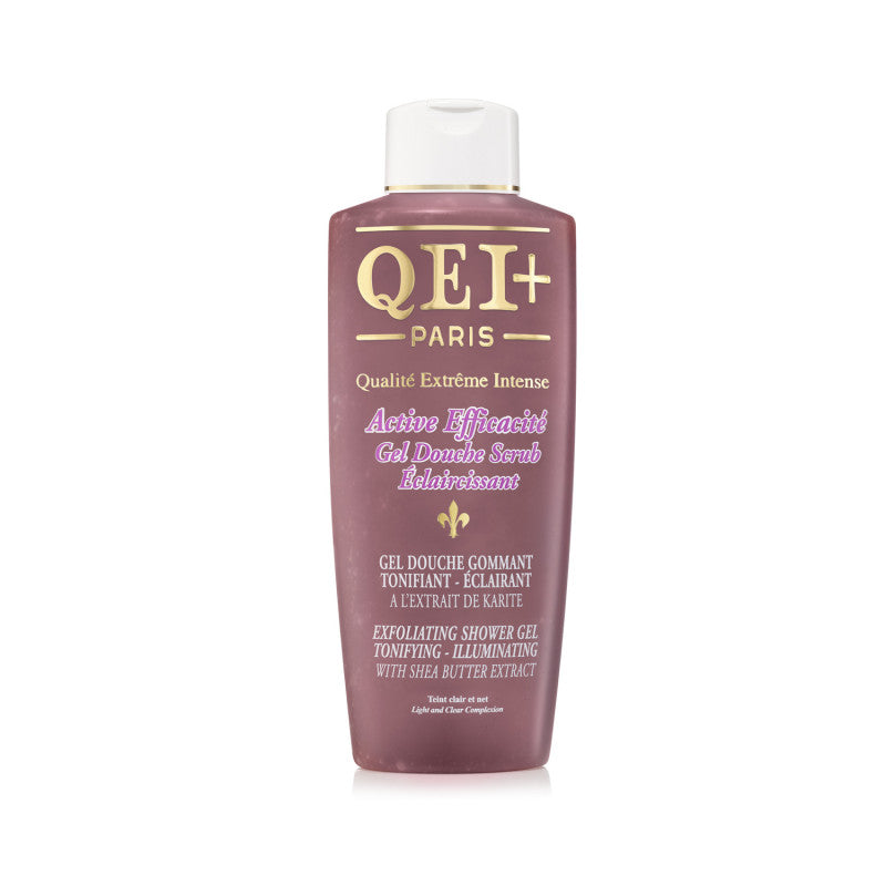 QEI+ Exfoliating Clarifying Shower Gel - Efficacité Karité Clarifying and tonifying 1000ML - 33.81 FL.OZ