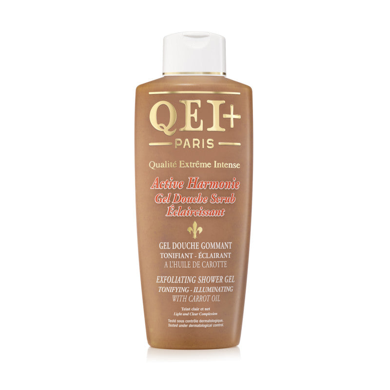 QEI+ Exfoliating Clarifying Shower Gel - Harmonie Carrot 1000ml /33.81 FL.OZ