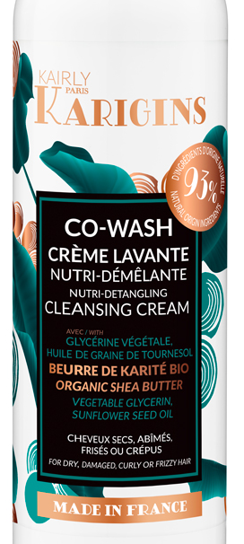 Leave-in Hydra Protective Styling Lotion | KARIGINS Vegetable Glycerin • Organic Shea Butter • Keratin 98% natural origin ingredients 250ml